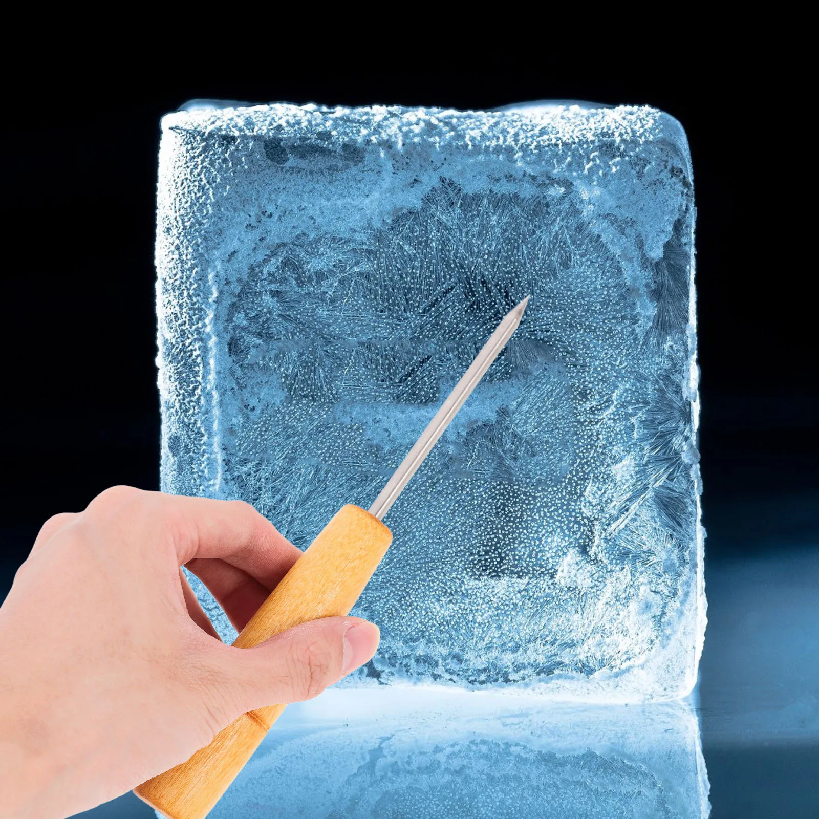 2Pcs Ice Piercing Forks Wooden Handle Stainless Steel Ice Breaker Tools for Bar Restaurant Use Restaurant Kitchen Tools 
2Pcs Ice Piercing Forks Wooden Handle Stainless Steel Ice Breaker Tools for Bar Restaurant Use Restaurant Kitchen Tools