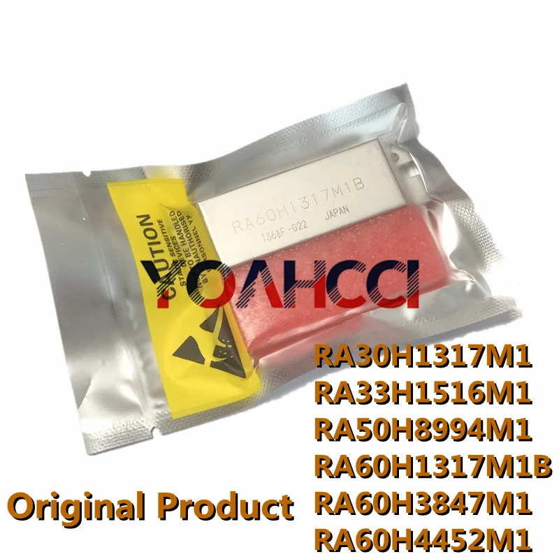 RA30H1317M1 RA33H1516M1 RA50H8994M1 RA60H1317M1B RA60H3847M1 RA60H4452M1 (1piece) RF POWER AMPLIFIER MODULE ,Original In Stock
RA30H1317M1 RA33H1516M1 RA50H8994M1 RA60H1317M1B RA60H3847M1 RA60H4452M1 (1piece) RF POWER AMPLIFIER MODULE ,Original In Stock
