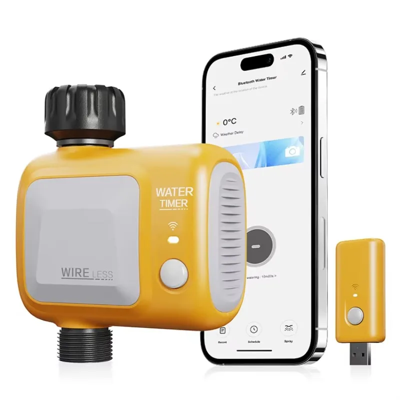 New Design Wireless Tuya App Control Smart Single Outlet WiFi Water Timer Digital Watering Irrigation Timer for Garden Use
New Design Wireless Tuya App Control Smart Single Outlet WiFi Water Timer Digital Watering Irrigation Timer for Garden Use