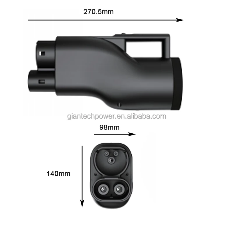 New Condition NEV Parts Accessories DC 1000V 250A CHAdeMO to CCS2 EV Charger Adapter for CCS2 to CHAdeMO Adapter
New Condition NEV Parts Accessories DC 1000V 250A CHAdeMO to CCS2 EV Charger Adapter for CCS2 to CHAdeMO Adapter
