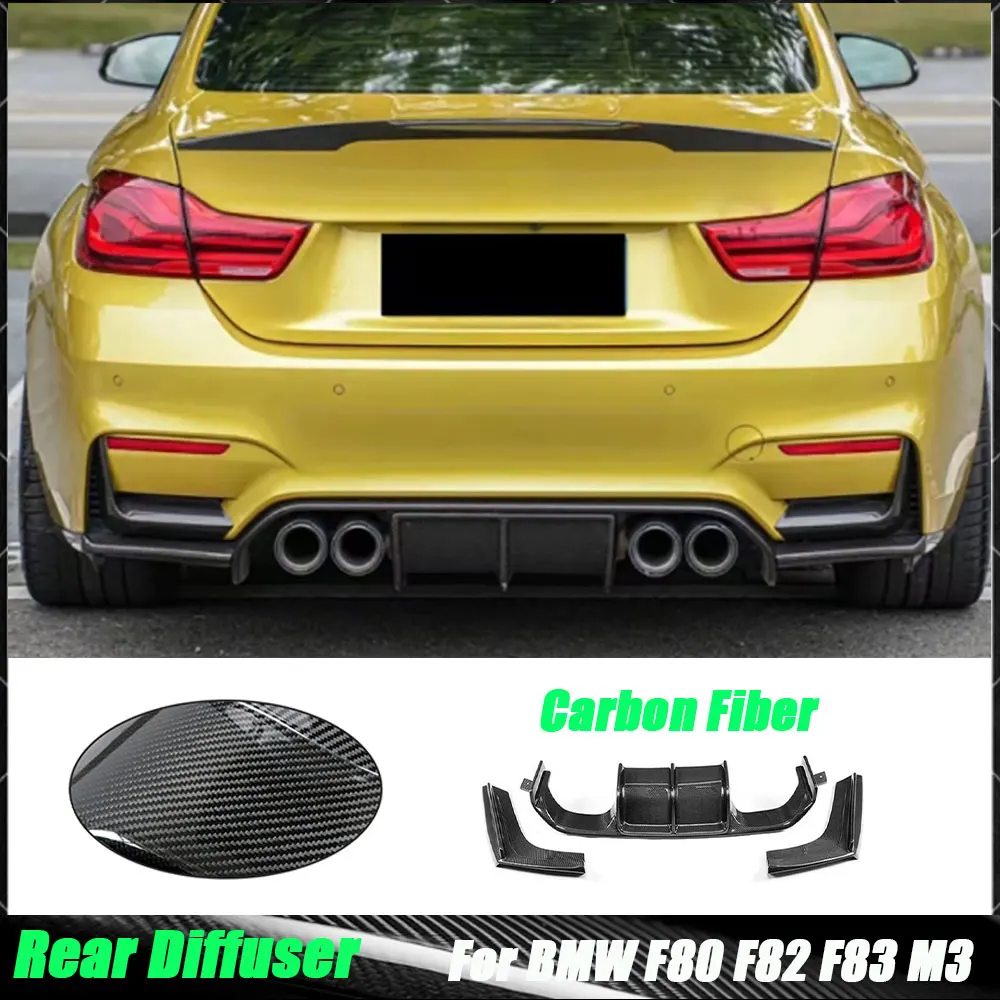 ABS Material Rear Bumper Diffuser Splitters for BMW 3 4 Serises F80 M3 F82 F83 M4 2014-2019 Auto Car Decoration Spoiler 
ABS Material Rear Bumper Diffuser Splitters for BMW 3 4 Serises F80 M3 F82 F83 M4 2014-2019 Auto Car Decoration Spoiler