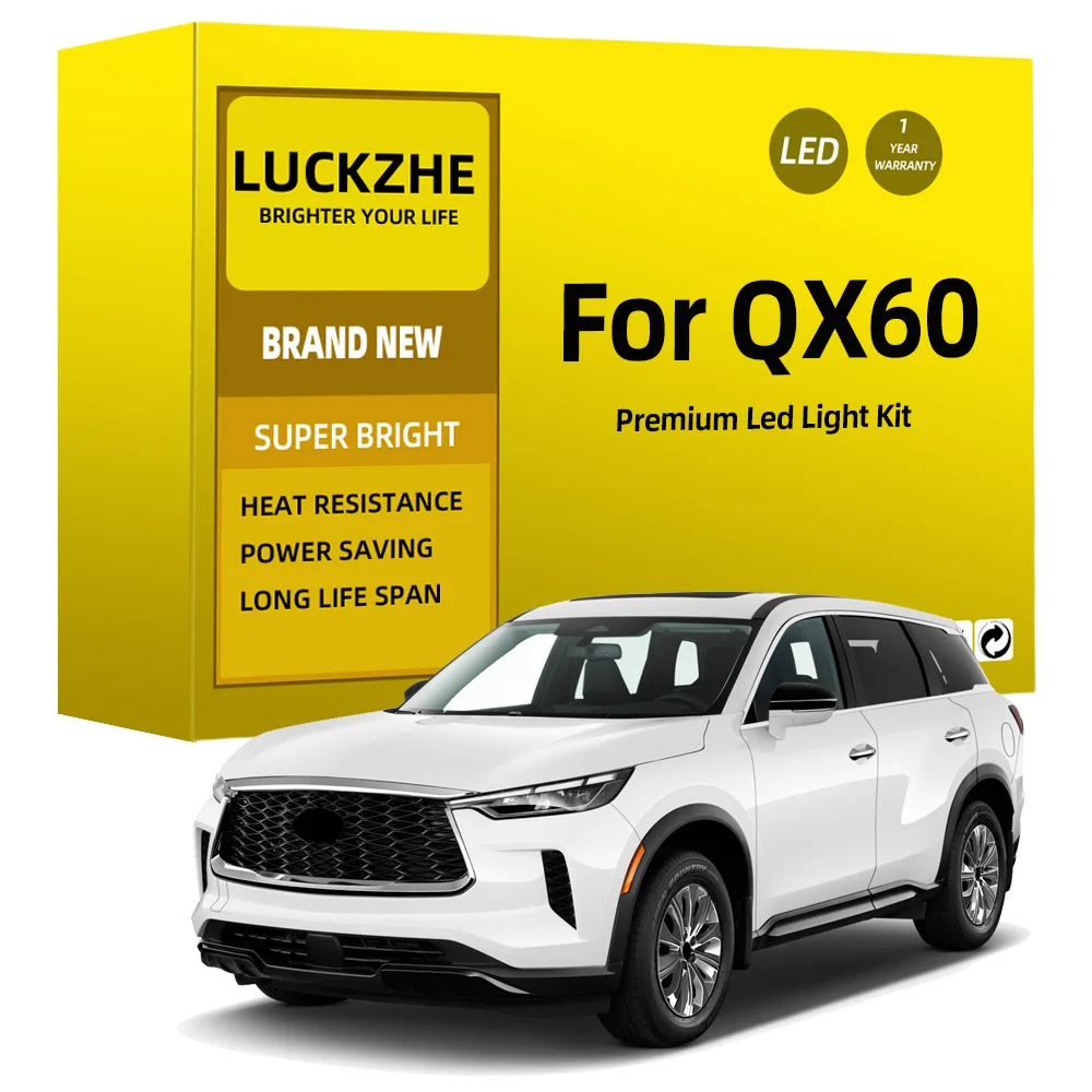 15Pcs LED Interior Light Bulb Kit For Infiniti QX60 JX35 2013 2014 2015 2016 2017 2018 2019 Car Accessories Canbus Indoor Lamp
15Pcs LED Interior Light Bulb Kit For Infiniti QX60 JX35 2013 2014 2015 2016 2017 2018 2019 Car Accessories Canbus Indoor Lamp