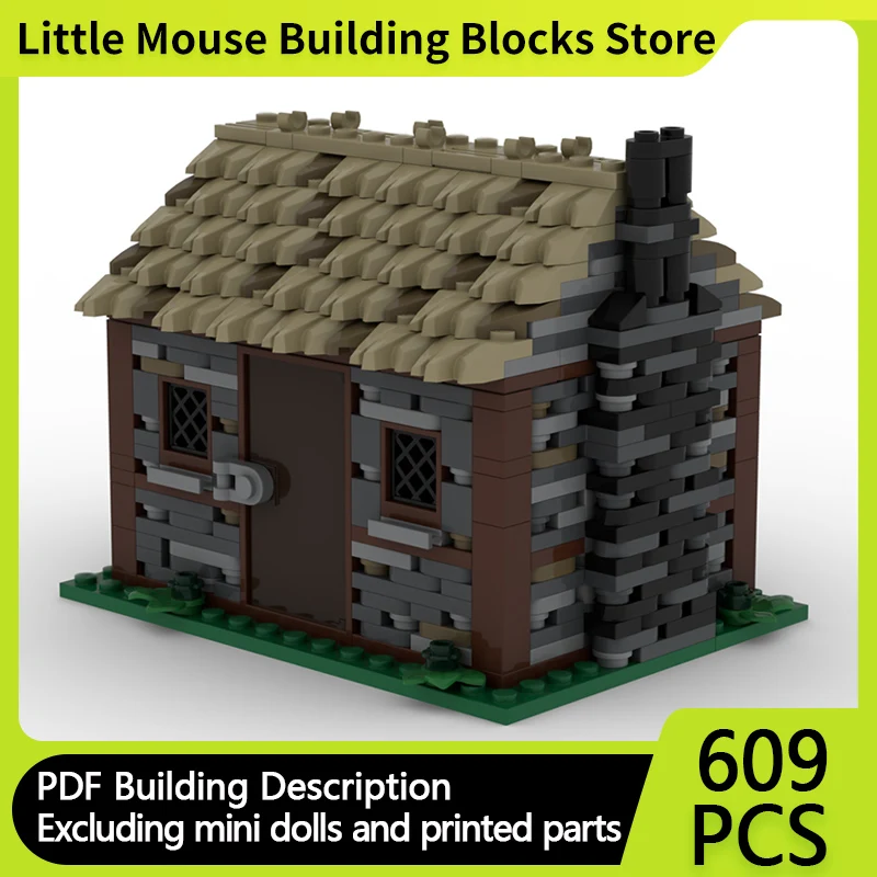 Medieval Castle Model MOC Building Bricks House Made Of Grass Trees And Rocks Modular Gifts Holiday Assemble Children Toys Suit
Medieval Castle Model MOC Building Bricks House Made Of Grass Trees And Rocks Modular Gifts Holiday Assemble Children Toys Suit