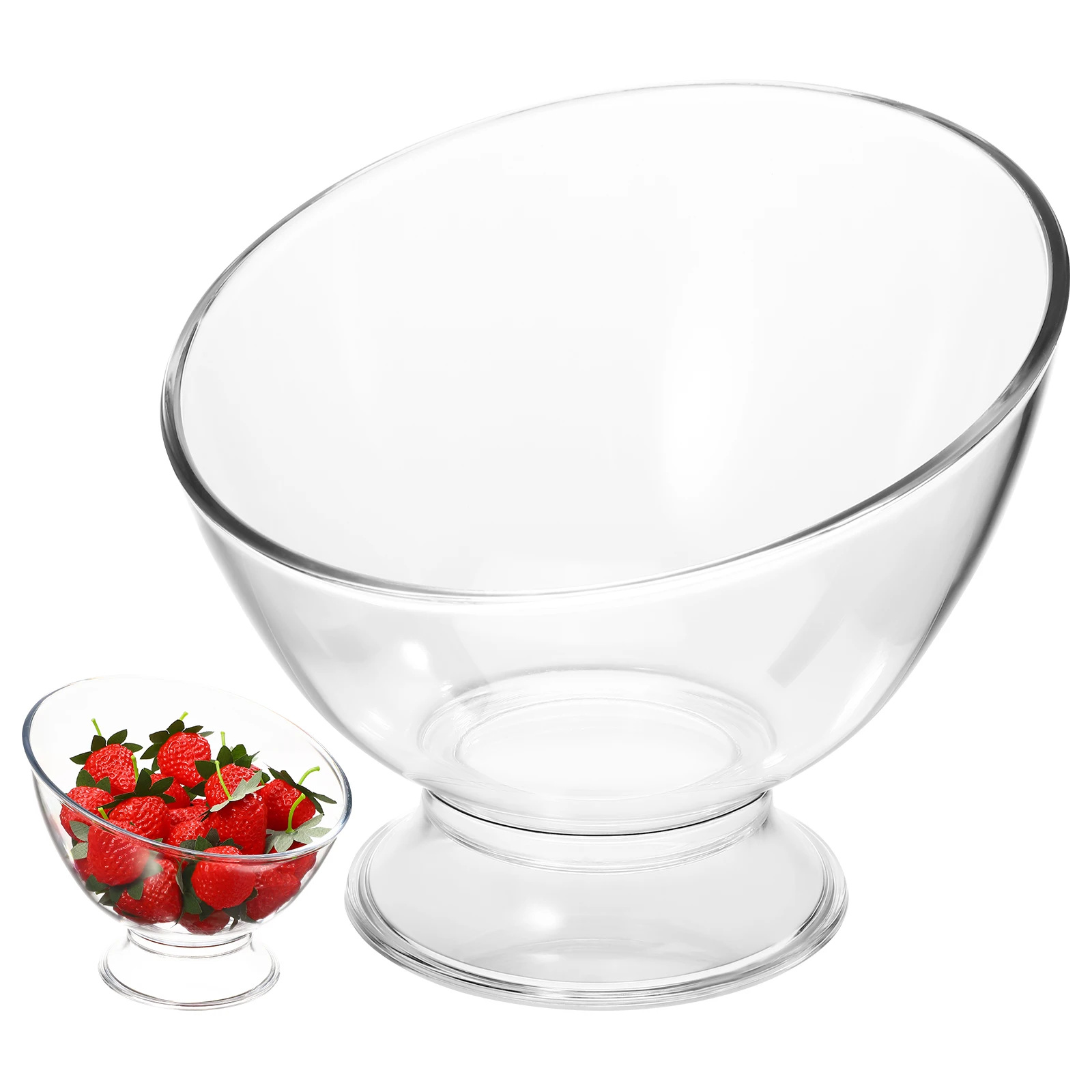 Salad Bowl Dessert Transparent Fruits Container Glass Pudding Dishes for Lunch Pp Plastic
Salad Bowl Dessert Transparent Fruits Container Glass Pudding Dishes for Lunch Pp Plastic