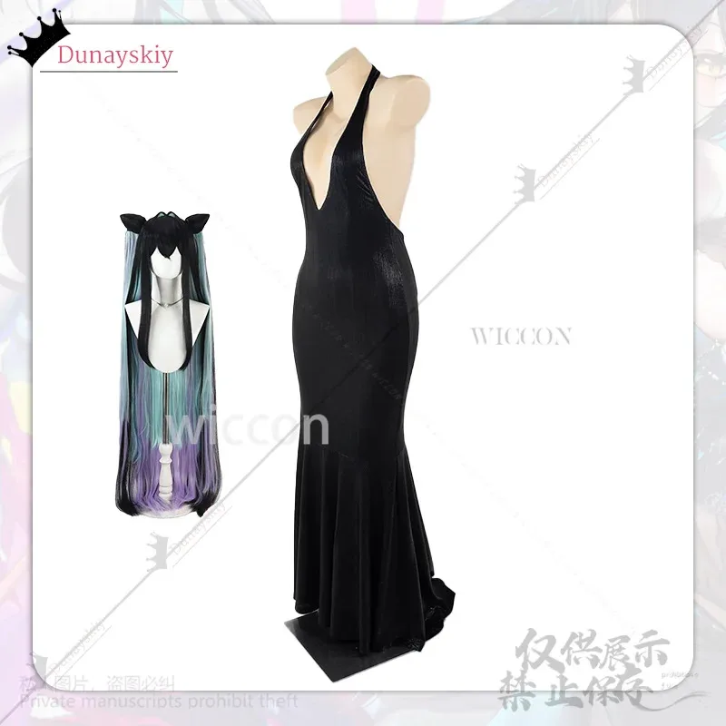 COSda@Game Nikke 2.5th Anniversary Cosplay Little Mermaiddd Anime Costume Deep V Halter Backless Sexy Dress Elegant Evening Part 
COSda@Game Nikke 2.5th Anniversary Cosplay Little Mermaiddd Anime Costume Deep V Halter Backless Sexy Dress Elegant Evening Part