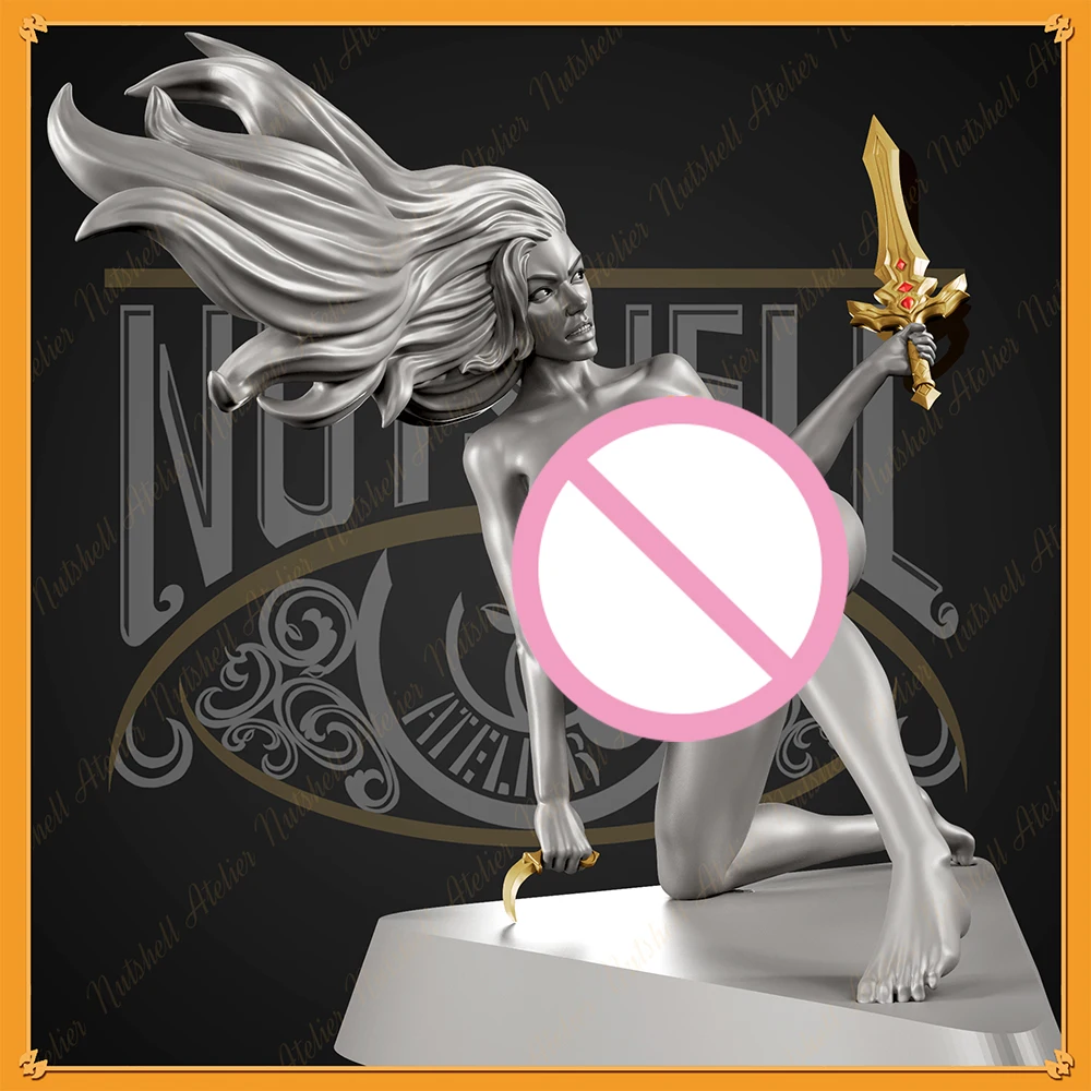 1/24 NSFW Dagger Female Warrior Resin Figurine Toy Unpainted GK Doll Unassembled 3D Print Assembly Miniature Reduction Statue
1/24 NSFW Dagger Female Warrior Resin Figurine Toy Unpainted GK Doll Unassembled 3D Print Assembly Miniature Reduction Statue