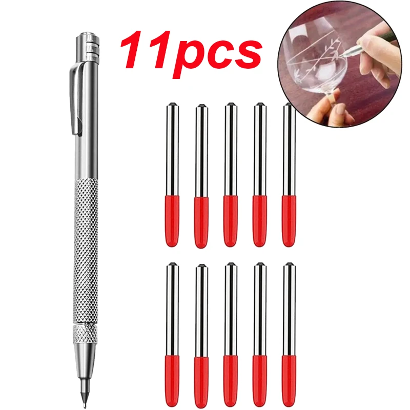 Alloy Scribe Pen Carbide Scriber Pen Metal Wood Glass Tile Cutting Marker Pencil Metalworking Woodworking Hand Tools Kits
Alloy Scribe Pen Carbide Scriber Pen Metal Wood Glass Tile Cutting Marker Pencil Metalworking Woodworking Hand Tools Kits