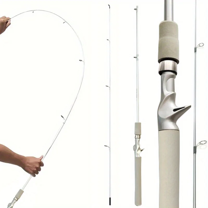 1PC,180cm/70.86inch White Fishing Rod (Single Fishing Rod)-Durable Fiberglass, Comfortable To Touch-A Must-have for Anglers
1PC,180cm/70.86inch White Fishing Rod (Single Fishing Rod)-Durable Fiberglass, Comfortable To Touch-A Must-have for Anglers