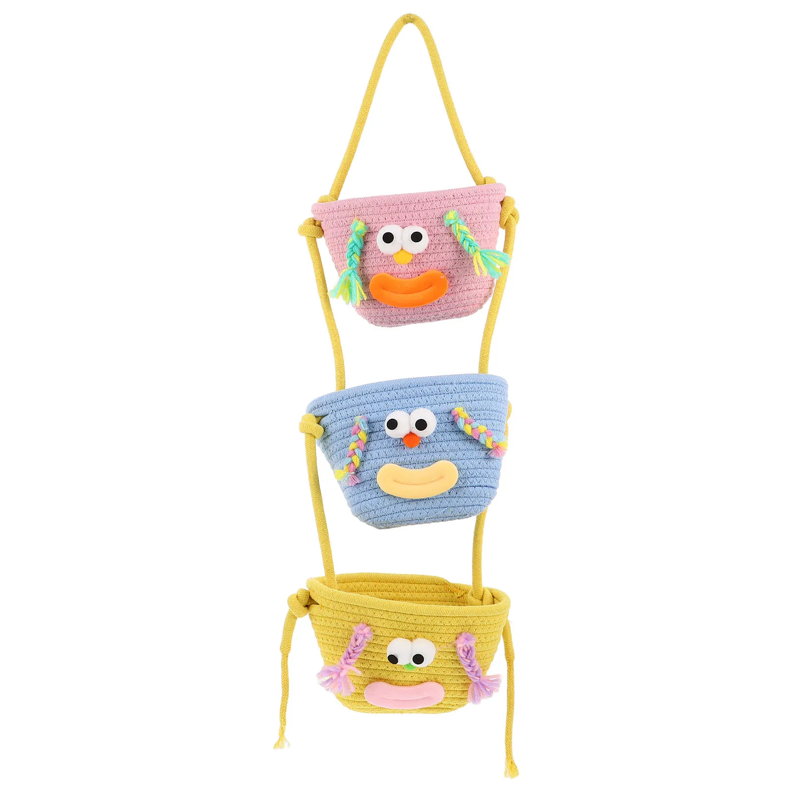 Woven Wall Hanging Tiered Wall Bedroom Organizer Sock Rope Prepare Organize Kitchen Decor Bedroom Cotton Storage
Woven Wall Hanging Tiered Wall Bedroom Organizer Sock Rope Prepare Organize Kitchen Decor Bedroom Cotton Storage
