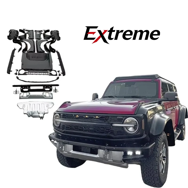 F-ord Bronco Mini Raptor Wide Body Kit Enhanced Off Road Vehicle Stance and Style Upgrade
F-ord Bronco Mini Raptor Wide Body Kit Enhanced Off Road Vehicle Stance and Style Upgrade
