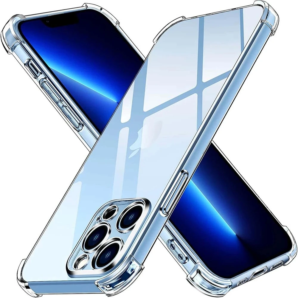 Thick Clear Shockproof Silicone Phone Case For iPhone 13 11 12 14 Pro Max SE 2 3 XR X 6 7 8 Plus Lens Protection Case Back Cover
Thick Clear Shockproof Silicone Phone Case For iPhone 13 11 12 14 Pro Max SE 2 3 XR X 6 7 8 Plus Lens Protection Case Back Cover