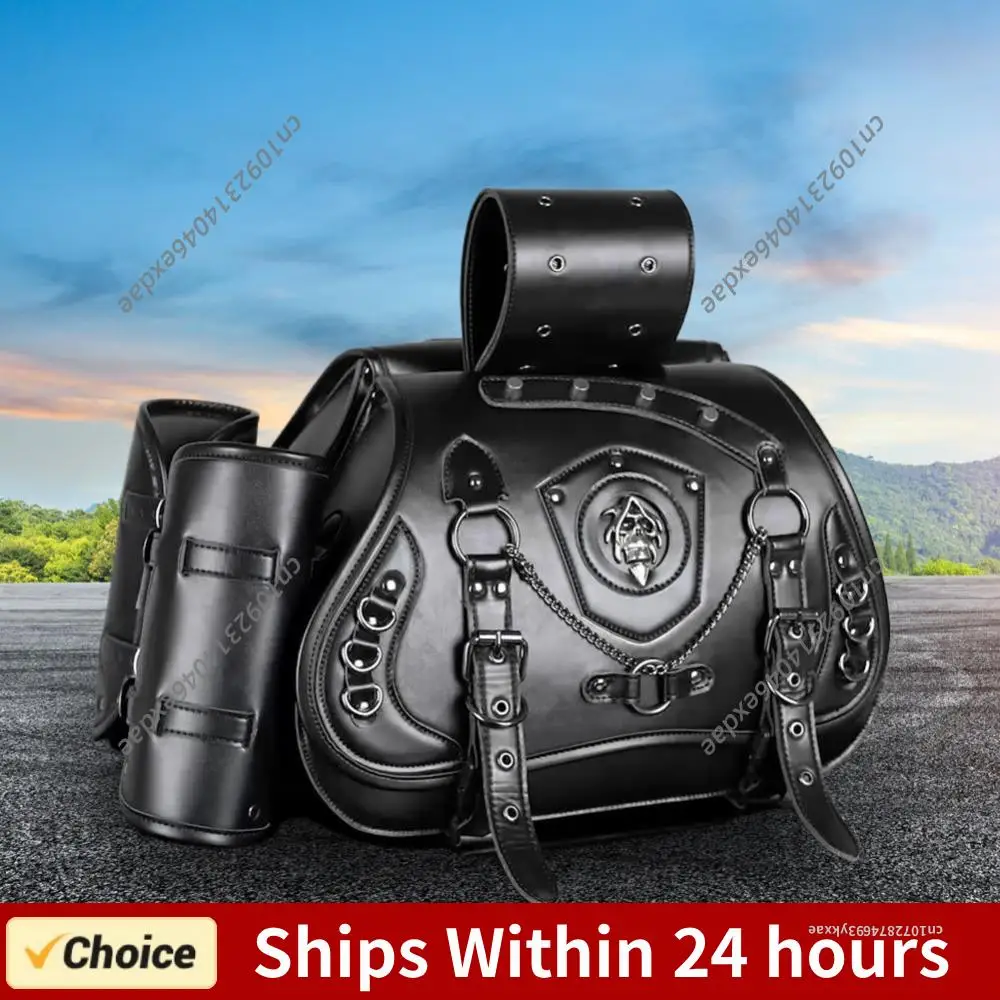 1 Pair Motorcycle Saddle Bags Large Capacity Punk Style Locomotive Bag Waterproof Retro Motorcycle Side Bag for Multiple Models
1 Pair Motorcycle Saddle Bags Large Capacity Punk Style Locomotive Bag Waterproof Retro Motorcycle Side Bag for Multiple Models