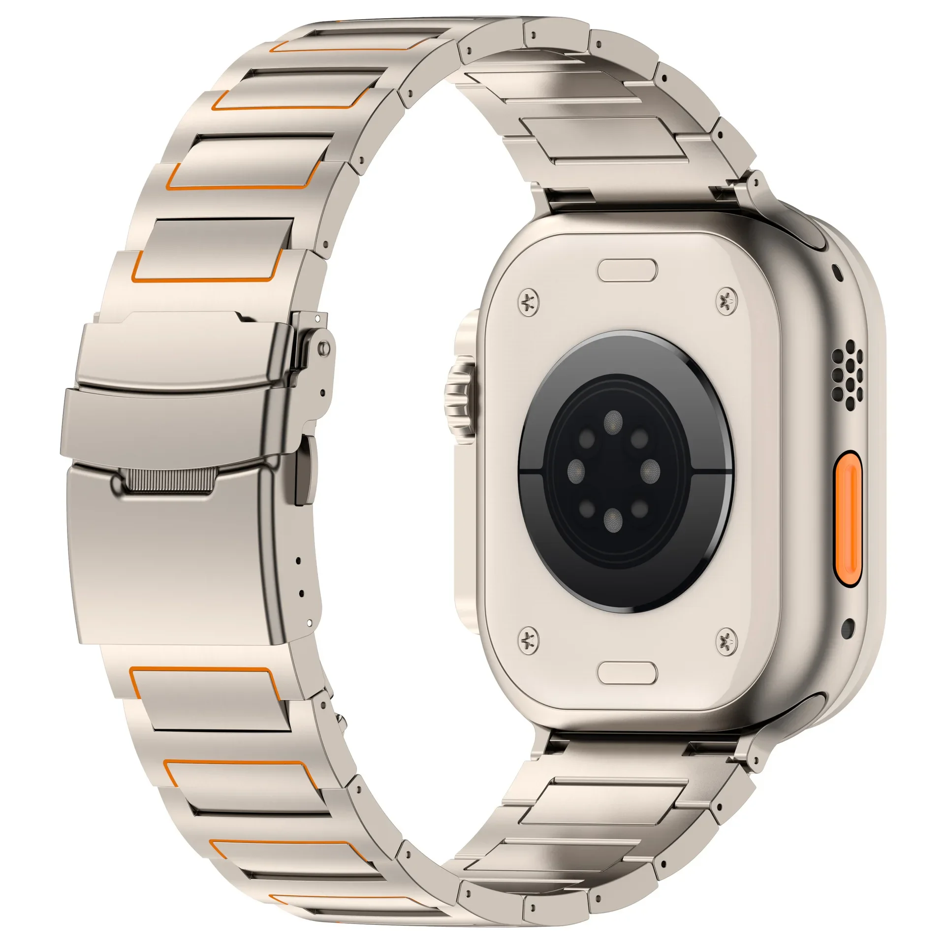 Titanium Metal Strap for Apple watch Ultra 3 2 Band 49mm 46mm 45mm 44mm Luxurious Bracelet Correa iWatch Series 11 10 9 8 7 6 SE
Titanium Metal Strap for Apple watch Ultra 3 2 Band 49mm 46mm 45mm 44mm Luxurious Bracelet Correa iWatch Series 11 10 9 8 7 6 SE
