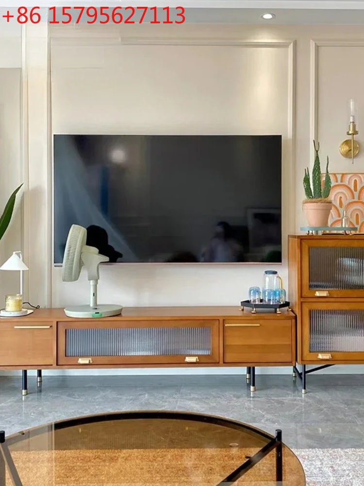 Тумба под телевизор в стиле ретро, из массива дерева, с закрытыми секциями, для гостиной, стеклянная напольная тумба, для малогабаритной квартиры, мебель в стиле середины века
Тумба под телевизор в стиле ретро, из массива дерева, с закрытыми секциями, для гостиной, стеклянная напольная тумба, для малогабаритной квартиры, мебель в стиле середины века