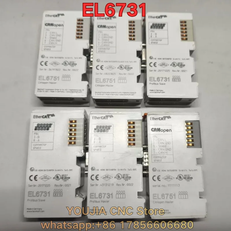 New plc module EL6731 Original authentic Latest Prices as of June 2026
New plc module EL6731 Original authentic Latest Prices as of June 2026