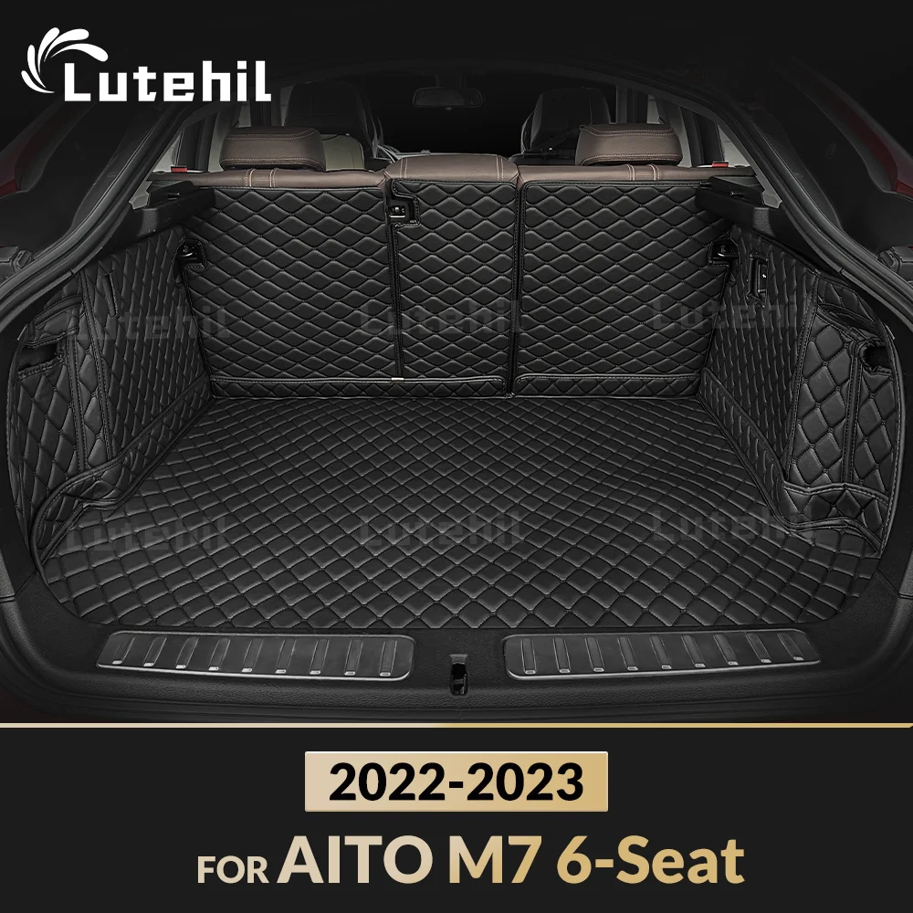 Для AITO M7 6-местный 2022 2023 автомобильный полный коврик для багажника Lutehil, чехол для багажника автомобиля, подкладка для багажника, аксессуары для интерьера
Для AITO M7 6-местный 2022 2023 автомобильный полный коврик для багажника Lutehil, чехол для багажника автомобиля, подкладка для багажника, аксессуары для интерьера