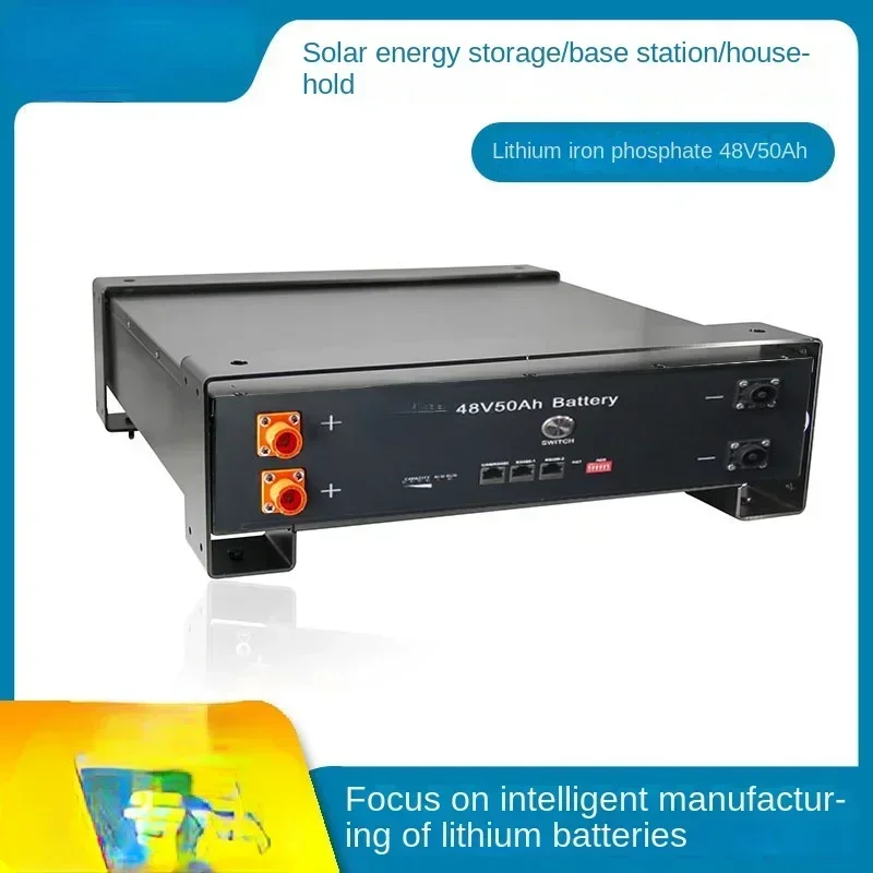Rack 48v50ah Household Energy Storage Lithium Iron Phosphate Battery Photovoltaic Power 2.4kwh Solar Communication
Rack 48v50ah Household Energy Storage Lithium Iron Phosphate Battery Photovoltaic Power 2.4kwh Solar Communication