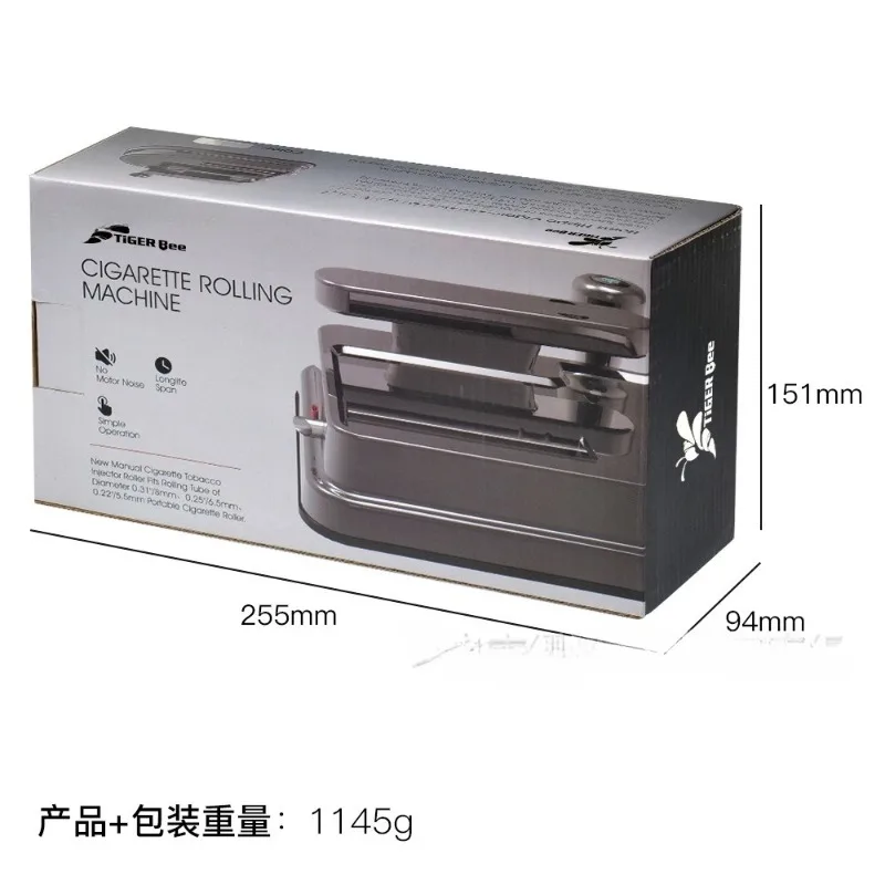 Rail Manual Cigarette Rolling Machine 8.0/6.5 Thickness Optional Household Semi-automatic Cigarette Rolling Machine Durable
Rail Manual Cigarette Rolling Machine 8.0/6.5 Thickness Optional Household Semi-automatic Cigarette Rolling Machine Durable