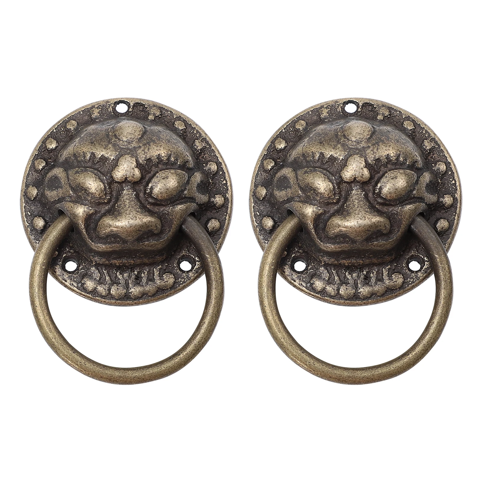 2Pcs Tiger Copper H Retro Knob Vintage Door Pull Ring Small Door Pull Ring Cabinet Furniture Hardware
2Pcs Tiger Copper H Retro Knob Vintage Door Pull Ring Small Door Pull Ring Cabinet Furniture Hardware