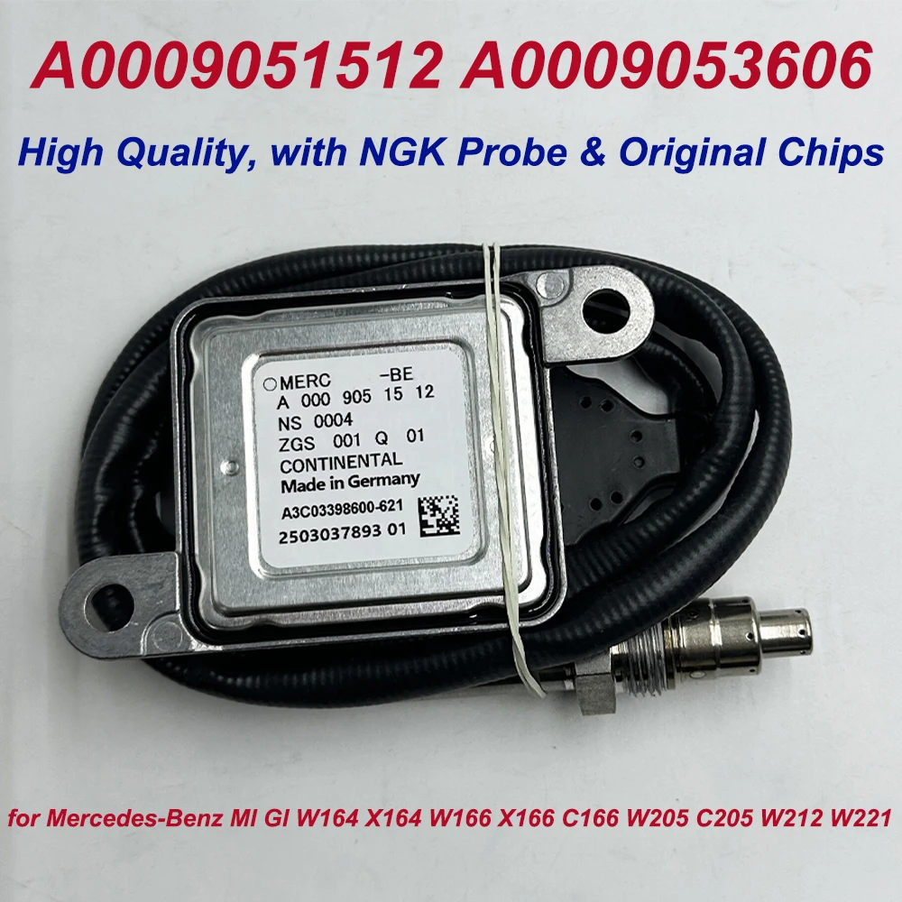 New Nox Sensor A0009051512 0009051512 for Mercedes-Benz Ml Gl W164 X164 W166 X166 C166 W205 C205 W212 W221 W251 A0009053606
New Nox Sensor A0009051512 0009051512 for Mercedes-Benz Ml Gl W164 X164 W166 X166 C166 W205 C205 W212 W221 W251 A0009053606