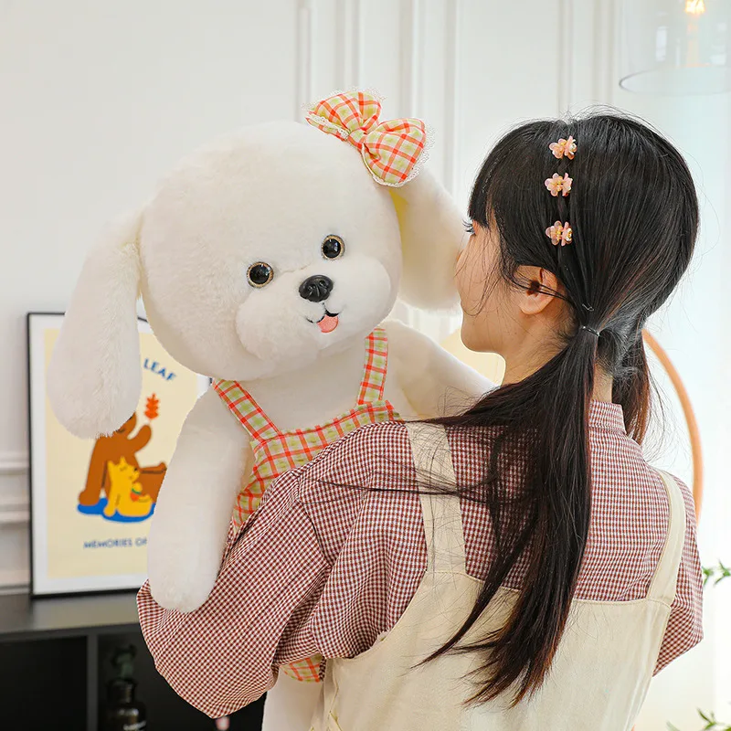 Kawaii Strap Jumpsuit Dog Plush Toy Cute Stuffed Animals Peluches Doll Hug Pillow Home Comfort Plushies Cushion Soft Toys Gifts
Kawaii Strap Jumpsuit Dog Plush Toy Cute Stuffed Animals Peluches Doll Hug Pillow Home Comfort Plushies Cushion Soft Toys Gifts