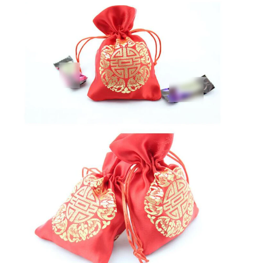 20 Pcs Wedding Candy Bag Red Brocade Fabric Gift Bags for Party Favor Lightweight Durable Drawstring Pouch Packaging Box
20 Pcs Wedding Candy Bag Red Brocade Fabric Gift Bags for Party Favor Lightweight Durable Drawstring Pouch Packaging Box
