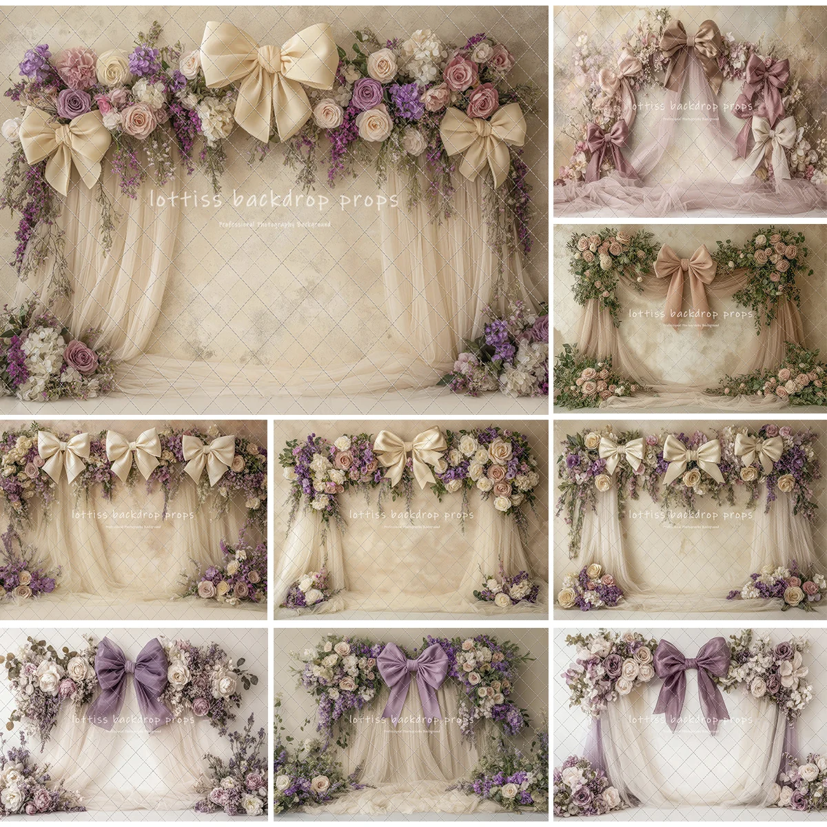Artistic Bowknot Wall Backdrops Kids Baby Photography Adult Pregnant Photocall Art Curtains Floral Spring Wall Backgrounds
Artistic Bowknot Wall Backdrops Kids Baby Photography Adult Pregnant Photocall Art Curtains Floral Spring Wall Backgrounds