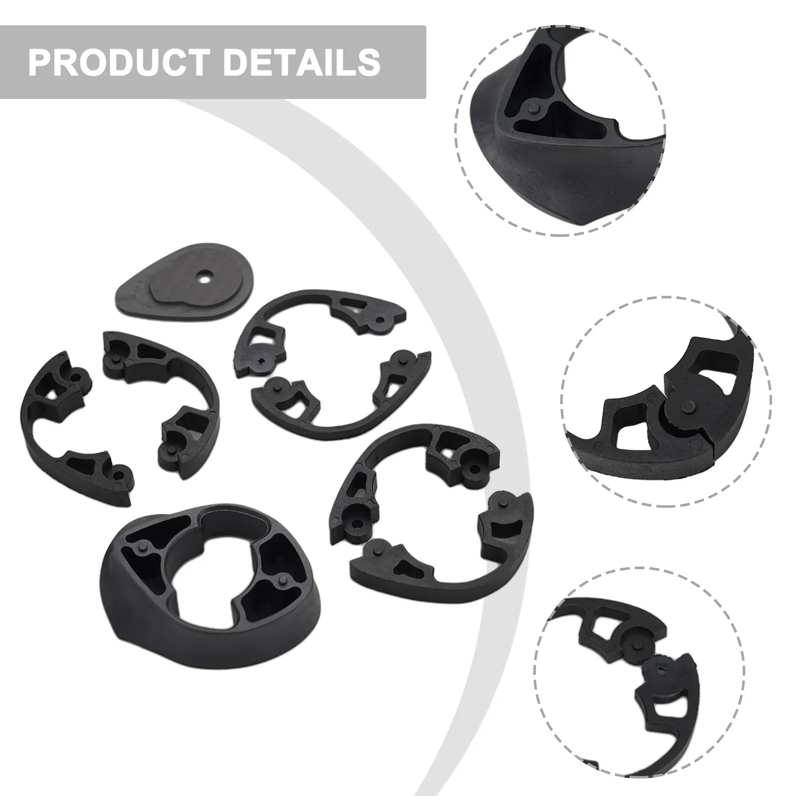 High-quality New Headset Spacer Kit 1 Set Bicycle Components Black Brand New Replacement Set ABS Accessories High Quality
High-quality New Headset Spacer Kit 1 Set Bicycle Components Black Brand New Replacement Set ABS Accessories High Quality
