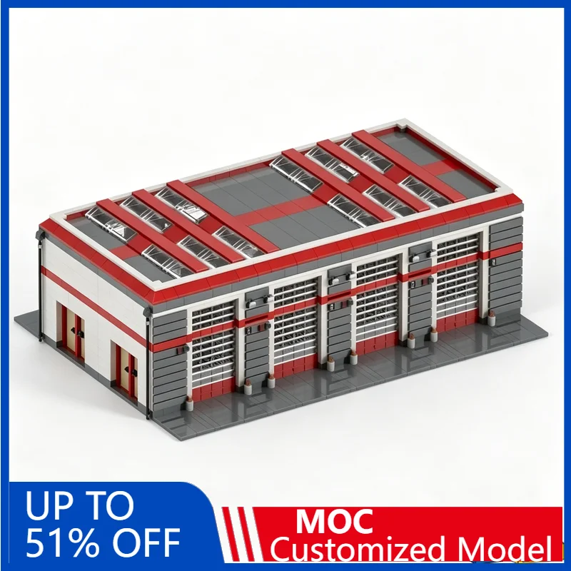 2682Pcs Modern Vehicle Hall – Modular Foldable Building Blocks Diy Educational Assembly Toy Fire Station Garage Collection Gift
2682Pcs Modern Vehicle Hall – Modular Foldable Building Blocks Diy Educational Assembly Toy Fire Station Garage Collection Gift