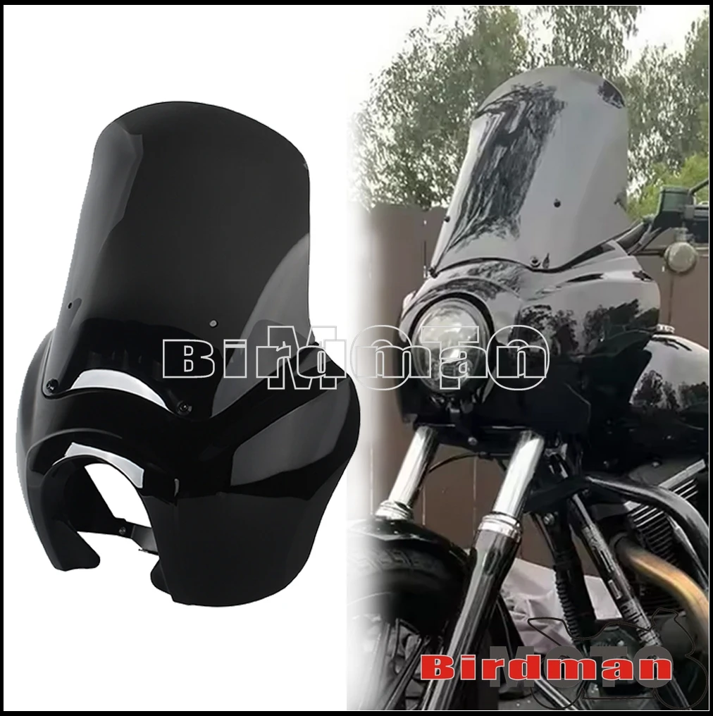 Motorbike TSport Front Fairing Windshield Club Style For Harley Softail Street Bob FXBB FXBBS Standard FXST Low Rider FXLR 18-24
Motorbike TSport Front Fairing Windshield Club Style For Harley Softail Street Bob FXBB FXBBS Standard FXST Low Rider FXLR 18-24