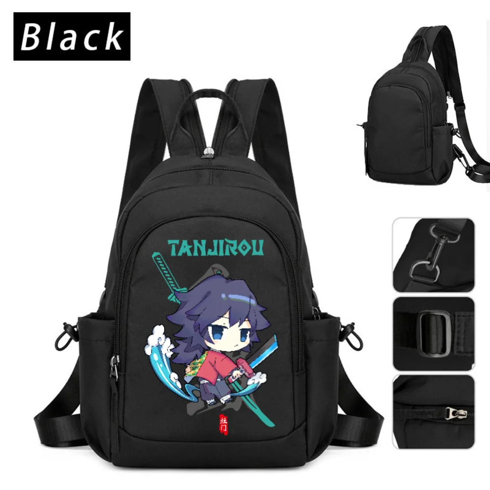 Chest Bag Two-way Zipper Anime Backpack for Demon Slayer Sport Waterproof Pack Crossbody Wallet Birthday Patrick Star Schoolbag
Chest Bag Two-way Zipper Anime Backpack for Demon Slayer Sport Waterproof Pack Crossbody Wallet Birthday Patrick Star Schoolbag