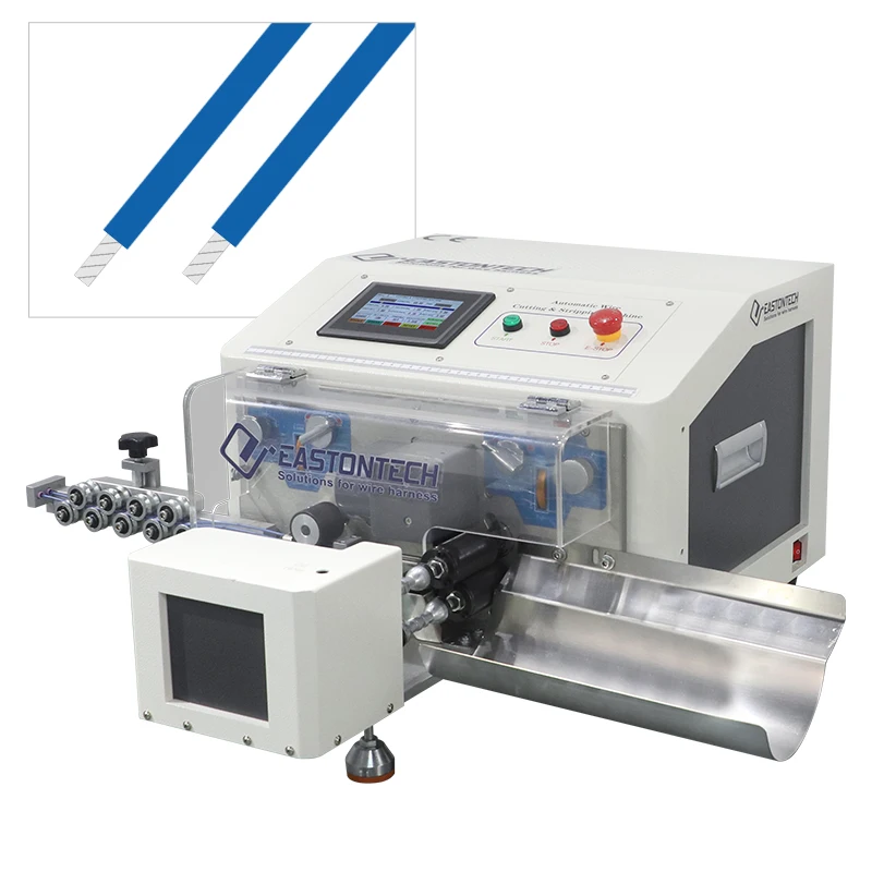 EW-3015 Full Automatic 0.1-6mm2 Automatic Wire Strip Cutting Twisting Machine
EW-3015 Full Automatic 0.1-6mm2 Automatic Wire Strip Cutting Twisting Machine