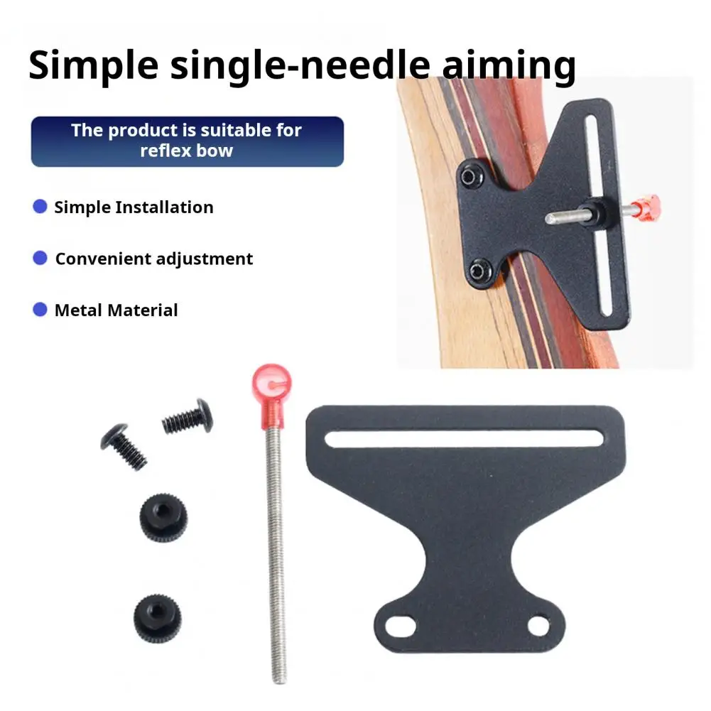 8cm Single Pin Sights Adjustable Height Archery Sights Equipment Recurve Compound Bow Aiming Sights Hunting Accessory For Shoot
8cm Single Pin Sights Adjustable Height Archery Sights Equipment Recurve Compound Bow Aiming Sights Hunting Accessory For Shoot