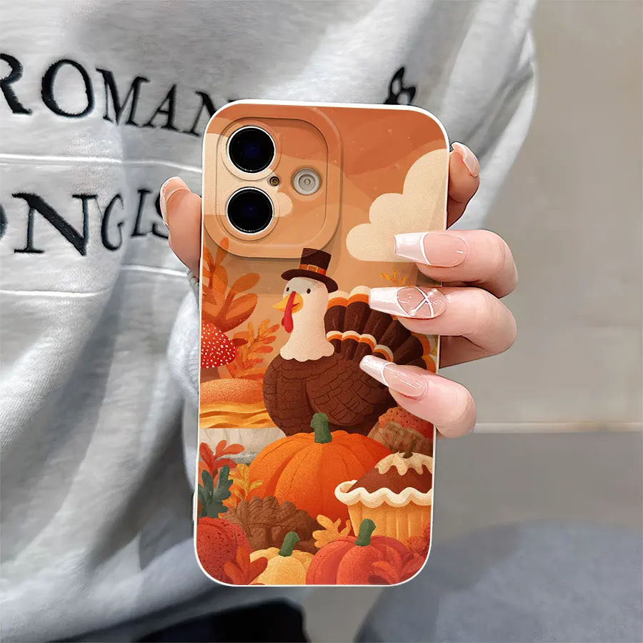 Pumpkin, cake, and turkey Patterned phone cases for iPhone 17 to 11 Pro Max Plus
Pumpkin, cake, and turkey Patterned phone cases for iPhone 17 to 11 Pro Max Plus