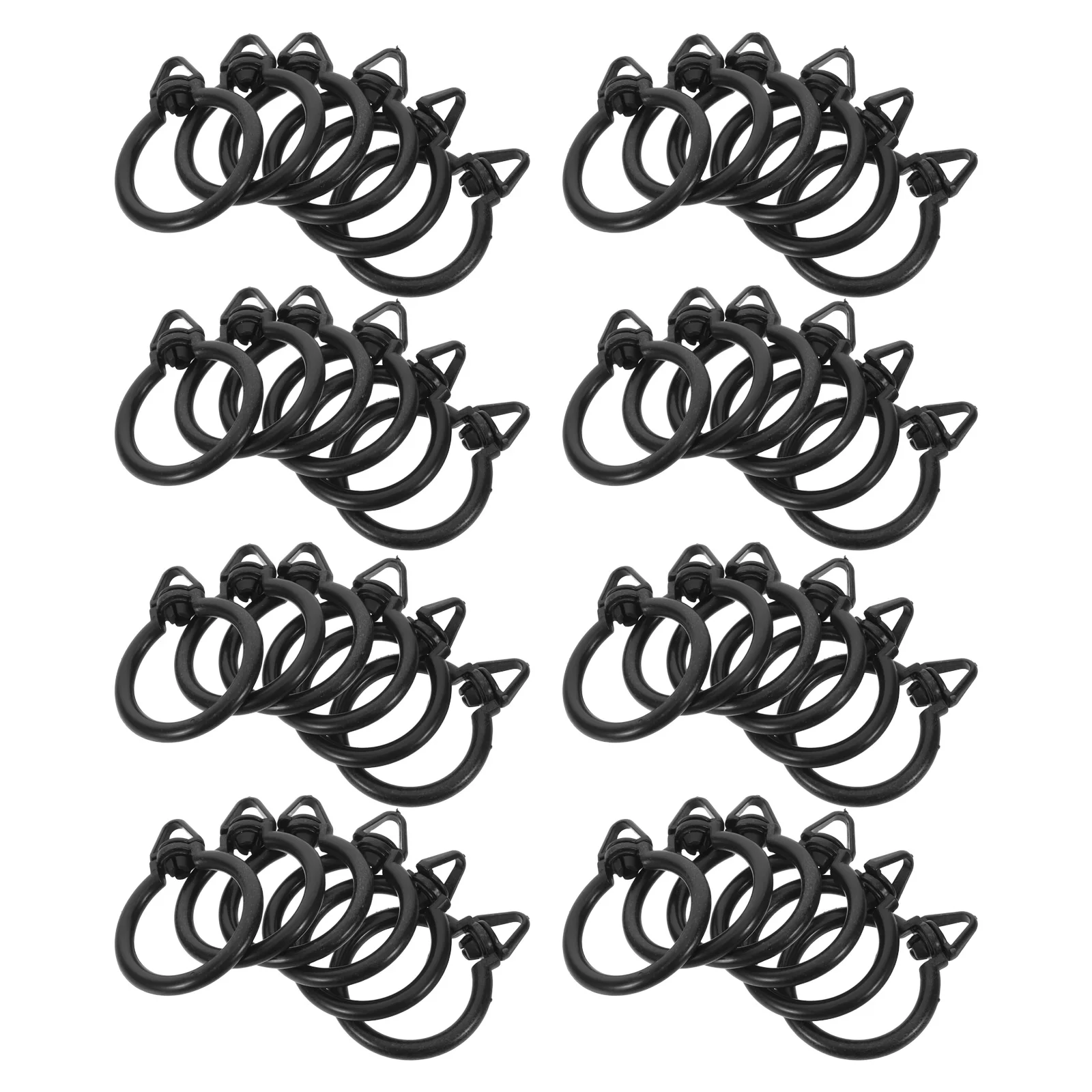 190Pcs Curtain Rings for Drapes Plastic Black Drapery Rings with Eyelet Hooks Smooth Sliding for Window Rods Home Bedroom Living
190Pcs Curtain Rings for Drapes Plastic Black Drapery Rings with Eyelet Hooks Smooth Sliding for Window Rods Home Bedroom Living