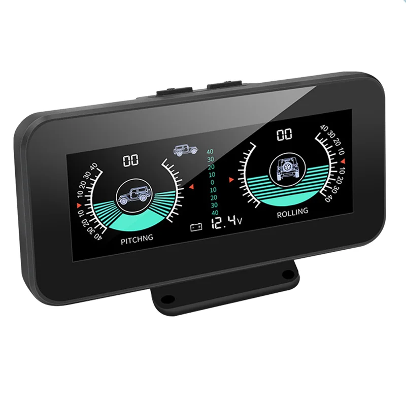Vehicle-Mounted Intelligent Gradienter Car Digital Display Tilt Pitch Angle Inclinometro Auto HUD Intelligent Slope Meter
Vehicle-Mounted Intelligent Gradienter Car Digital Display Tilt Pitch Angle Inclinometro Auto HUD Intelligent Slope Meter
