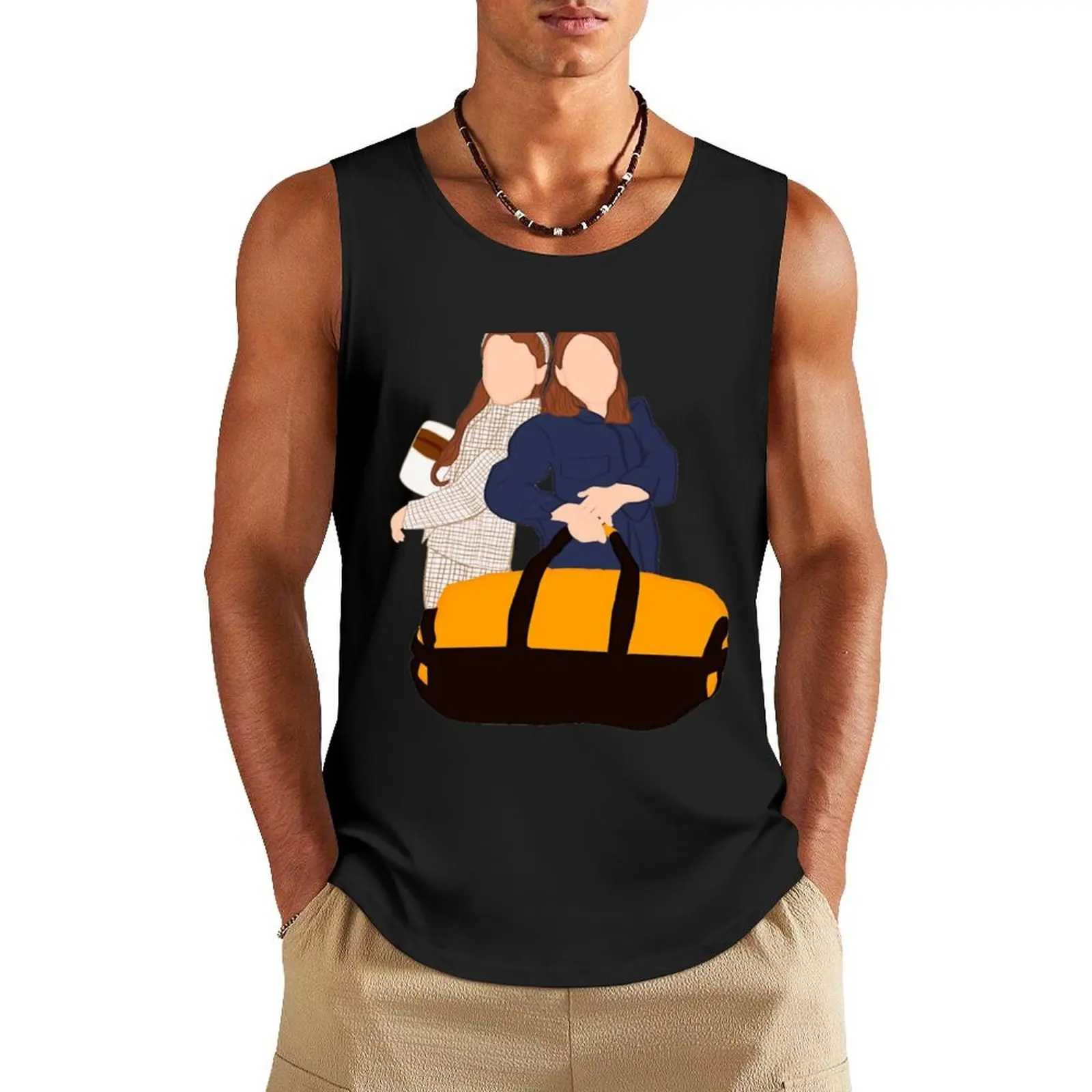 Annie and Hallie Camp Arrival Tank Top Short sleeve T-shirt for fitness sleeveless
Annie and Hallie Camp Arrival Tank Top Short sleeve T-shirt for fitness sleeveless