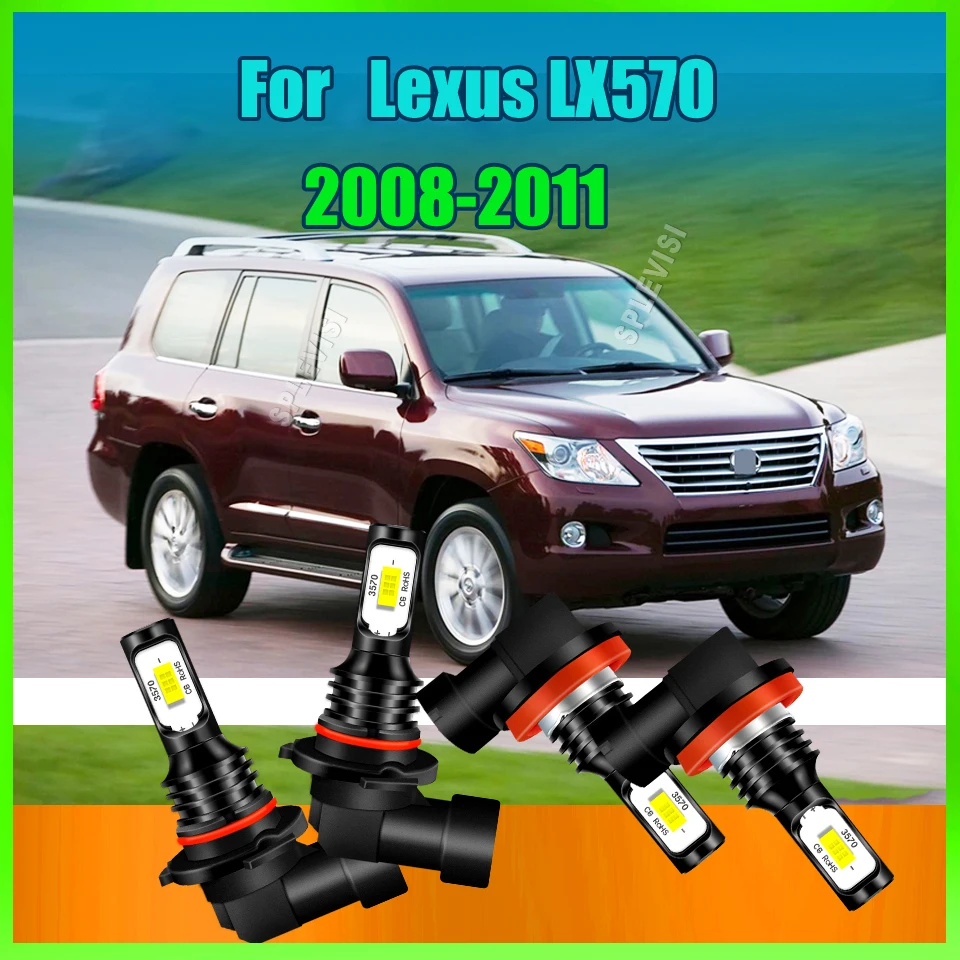12v 24v LED Lights Car Light Front Headlight Foglight With 2025 Upgraded CSP LED chips For Lexus LX570 2008 2009 2010 2011
12v 24v LED Lights Car Light Front Headlight Foglight With 2025 Upgraded CSP LED chips For Lexus LX570 2008 2009 2010 2011