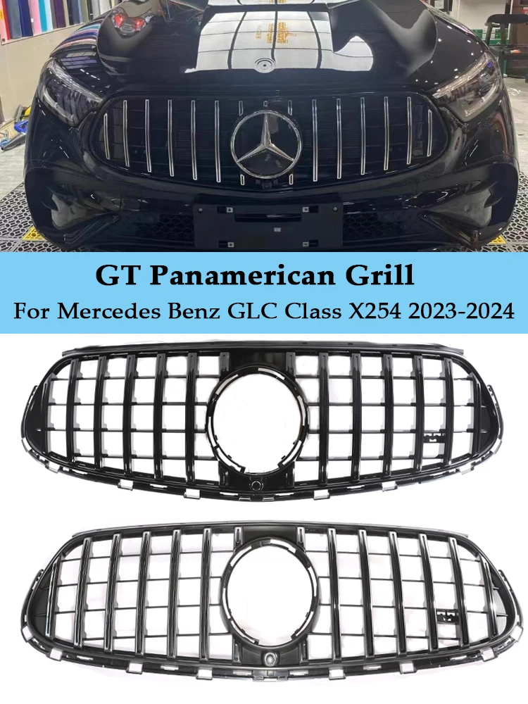 Передний бампер panamerica GT решетка для Mercedes Benz GLC X254 2023 2024 Facelift AMG усовершенствованная решетка для руководителя черный хром
Передний бампер panamerica GT решетка для Mercedes Benz GLC X254 2023 2024 Facelift AMG усовершенствованная решетка для руководителя черный хром