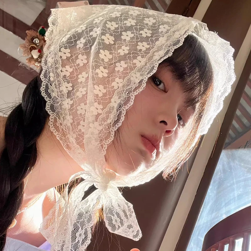 1 Pcs Retro White Lace Triangle Headband Embroidered Lace Wrap Hair Wrap Floral Hair Bandanas For Women Girl Hair Accessories
1 Pcs Retro White Lace Triangle Headband Embroidered Lace Wrap Hair Wrap Floral Hair Bandanas For Women Girl Hair Accessories