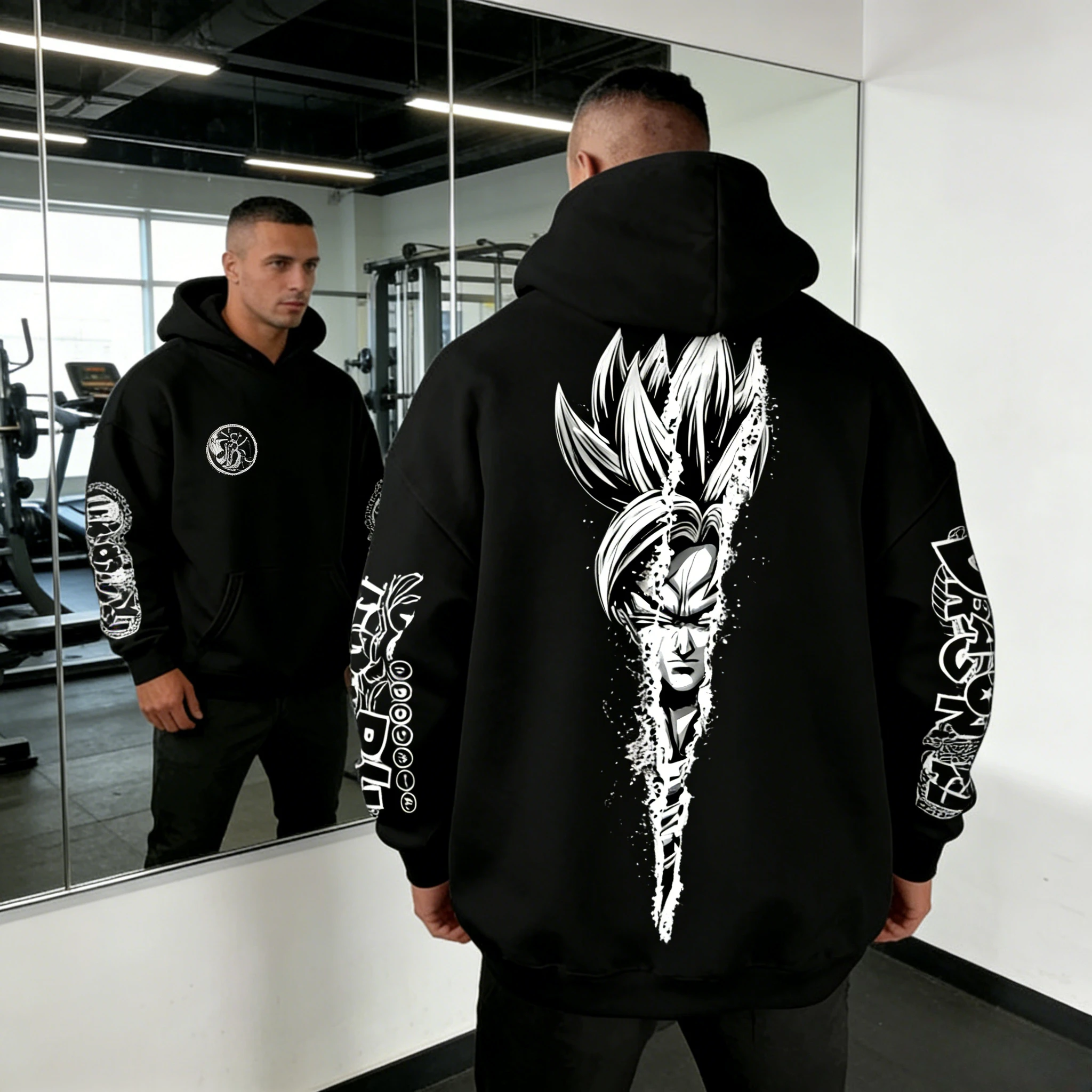 2026Dragon Ball Retro Anime Hoodie, Super Saiyan Goku Print Mens Pure Cotton Hoodie, Casual Loose Sports Daily Version Y2K Style
2026Dragon Ball Retro Anime Hoodie, Super Saiyan Goku Print Mens Pure Cotton Hoodie, Casual Loose Sports Daily Version Y2K Style