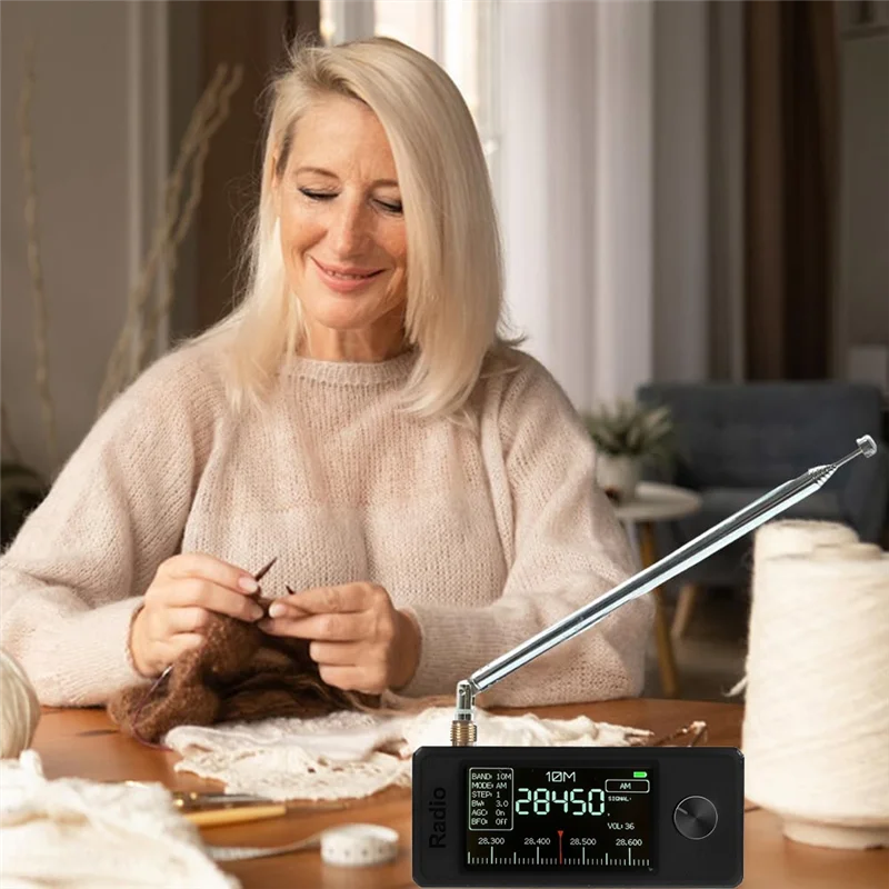 Portable Mini Radio Supports 0.5-108Mhz LSB/USB/AM/FM Full Band With Antenna Signal Receiver /SW/MW/VHF Band-Y47A
Portable Mini Radio Supports 0.5-108Mhz LSB/USB/AM/FM Full Band With Antenna Signal Receiver /SW/MW/VHF Band-Y47A