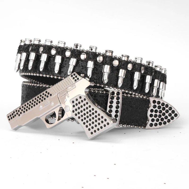 Unique Fashion New Bullet Metal Belt Men And Women Punk Hardware Jeans Y2K Belt Designer Women's Belt
Unique Fashion New Bullet Metal Belt Men And Women Punk Hardware Jeans Y2K Belt Designer Women's Belt