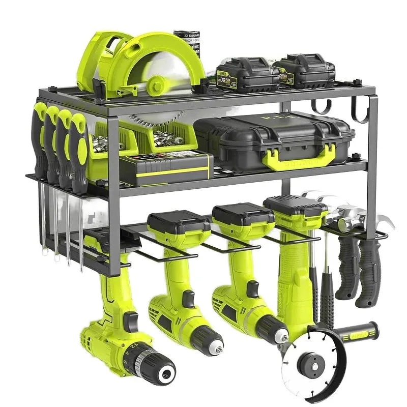 Матовый черный органайзер для электроинструментов, сверхмощная железная плавающая полка для инструментов, настенная полка для рабочего магазина, гаража
Матовый черный органайзер для электроинструментов, сверхмощная железная плавающая полка для инструментов, настенная полка для рабочего магазина, гаража