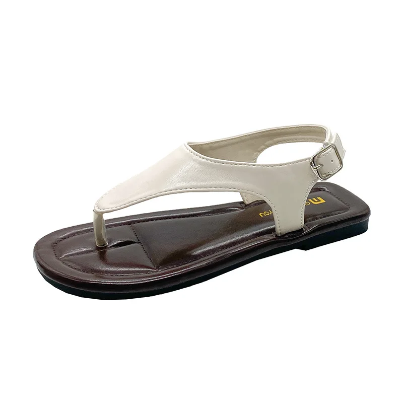 Flip-flop Sandals for Women Flat Beach Shoes Ladies Buckle Strap Sandals 2024 Summer New Fashion Buckle Shoes for Women Trendy
Flip-flop Sandals for Women Flat Beach Shoes Ladies Buckle Strap Sandals 2024 Summer New Fashion Buckle Shoes for Women Trendy