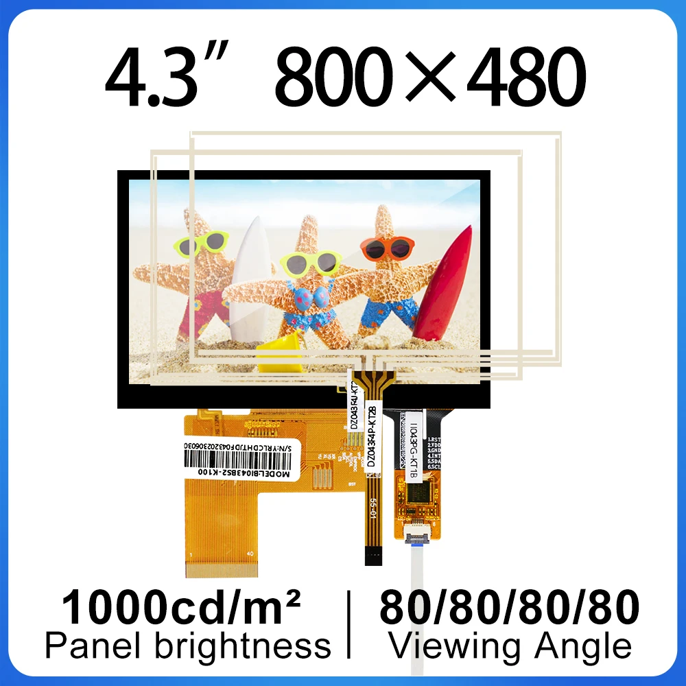 Сенсорный экран 1000 дюйма nite, HD-яркость, 4,3*800, четырехпроводной Резистивный/емкостный сенсорный экран для игровой консоли
Сенсорный экран 1000 дюйма nite, HD-яркость, 4,3*800, четырехпроводной Резистивный/емкостный сенсорный экран для игровой консоли