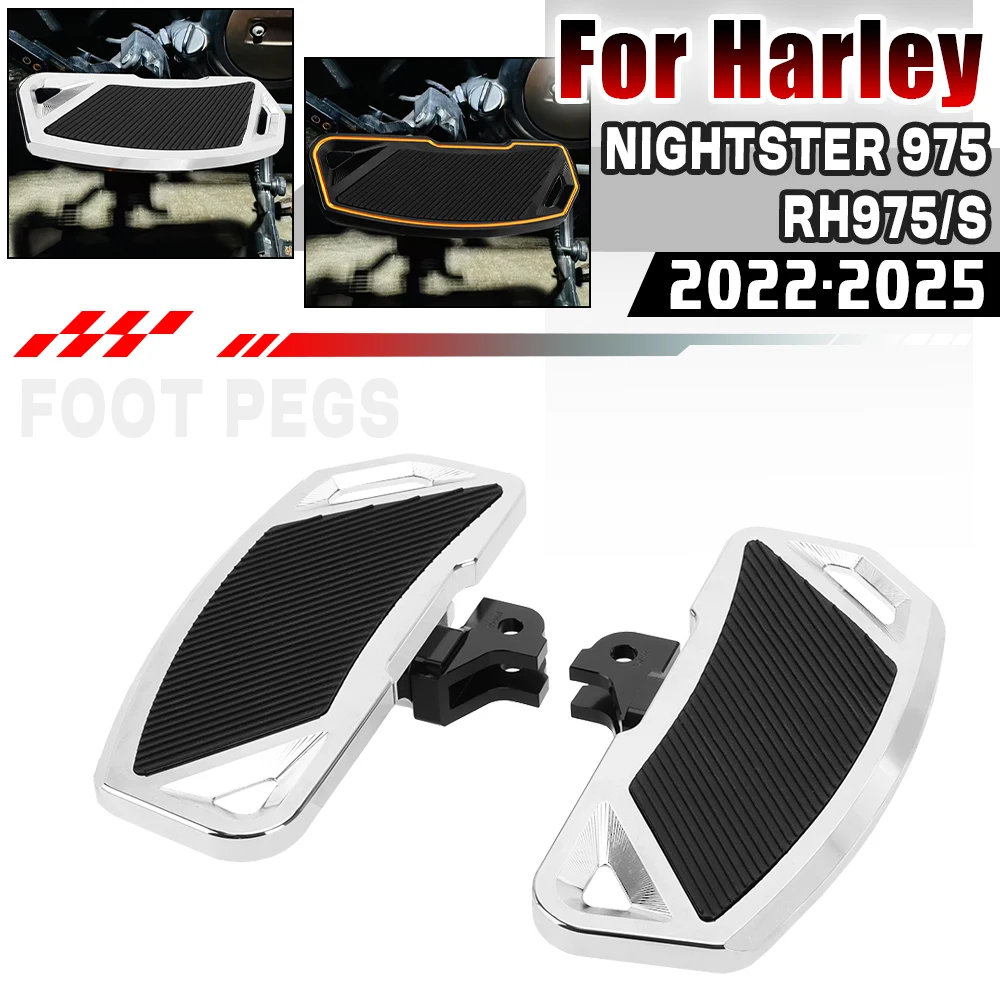 Motorcycle Floorboards Front Footboard Pedals Foot Pegs Driver Rider Footrests For Harley Nightster 975 RH975 RH 975S 2022-2025
Motorcycle Floorboards Front Footboard Pedals Foot Pegs Driver Rider Footrests For Harley Nightster 975 RH975 RH 975S 2022-2025