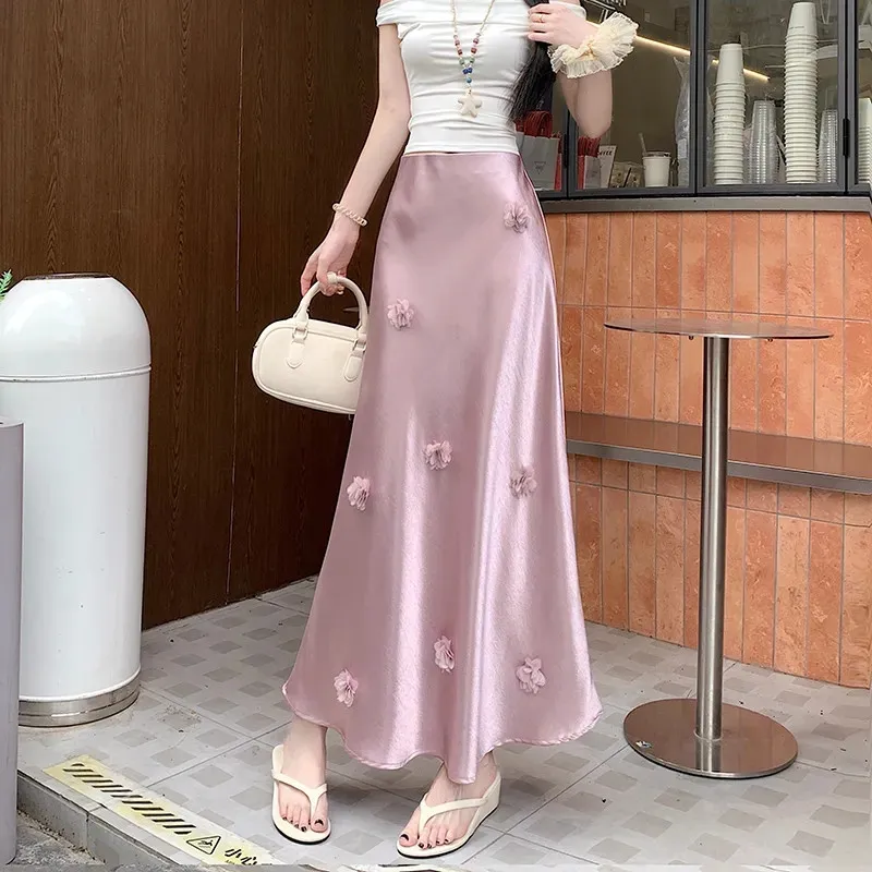 Autumn 2026 New Temperament Women's High Waist A Word Female Three-dimensional Flower Decoration Ladies Skin-friendly Long Skirt
Autumn 2026 New Temperament Women's High Waist A Word Female Three-dimensional Flower Decoration Ladies Skin-friendly Long Skirt