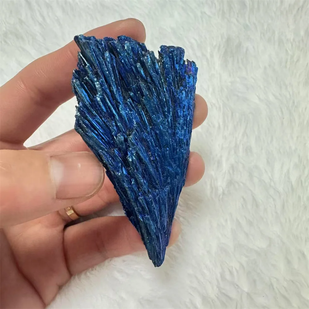 Natural Black Tourmaline Electroplated Quartz Titanium Coated Crystal Mineral Specimen Room Peacock Decor Feather Healing Rocks
Natural Black Tourmaline Electroplated Quartz Titanium Coated Crystal Mineral Specimen Room Peacock Decor Feather Healing Rocks