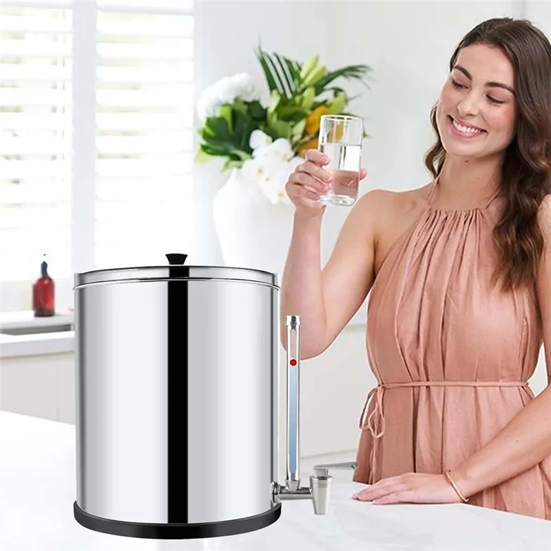 B61A-Sight Glass Spigot Steel Spigot With Clear View Water Level For Berkey And Waterdrop Water Filtration System
B61A-Sight Glass Spigot Steel Spigot With Clear View Water Level For Berkey And Waterdrop Water Filtration System